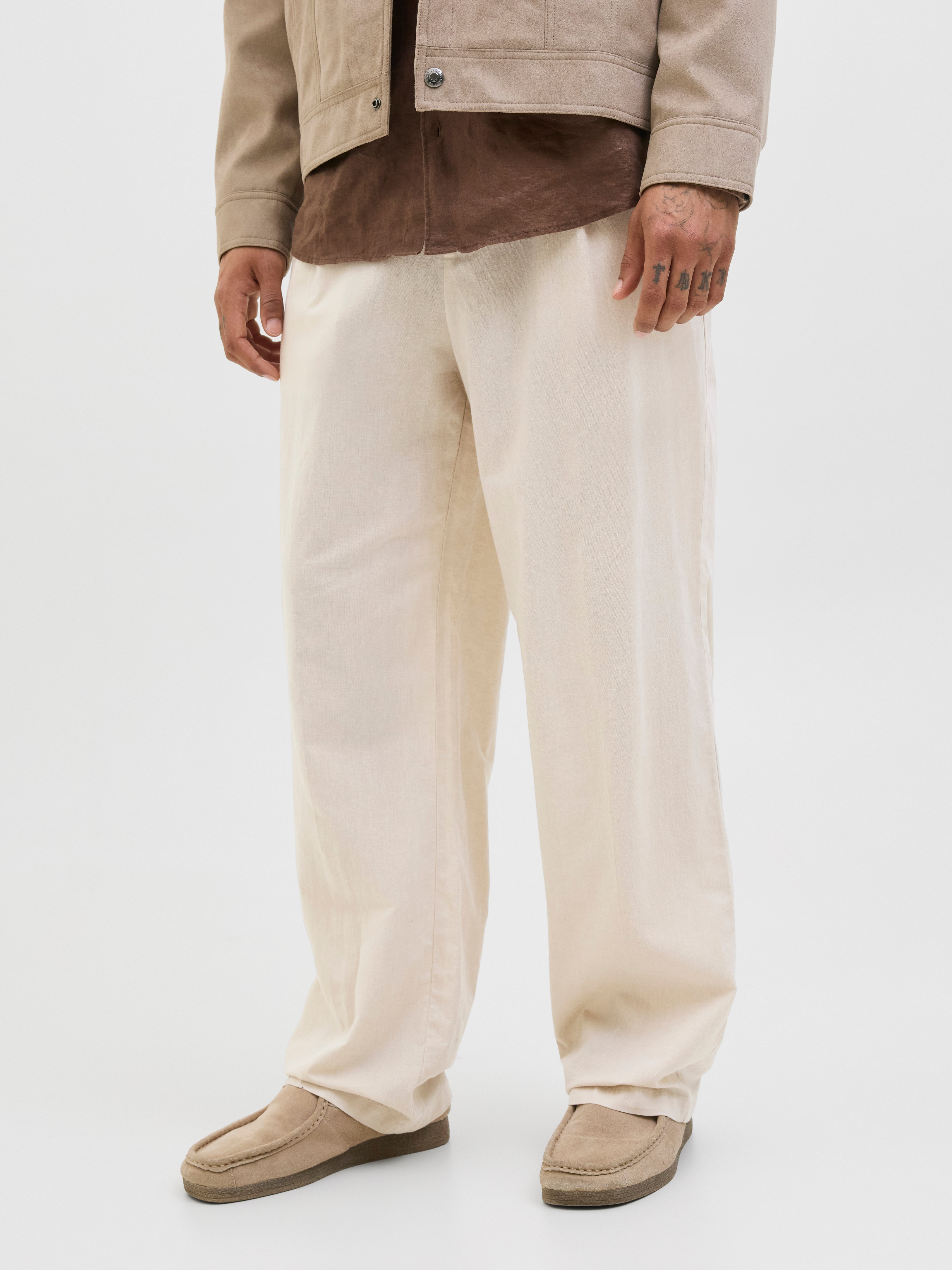 Wide Leg Fit Klassische Hosen