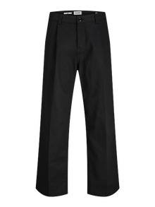 Jack & Jones Plus Size Wide Leg Fit Hosen mit weitem Bein -Black - 12285505