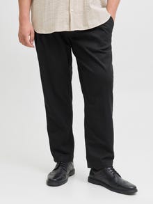 Jack & Jones Plus Size Wide Leg Fit Hosen mit weitem Bein -Black - 12285505