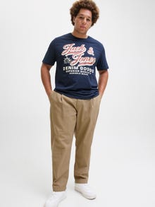 Jack & Jones Plus Size Wide Leg Fit Hlače širokega kroja -Elmwood - 12285505