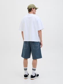 Jack & Jones Baggy fit Denimshorts -Orion Blue - 12285540