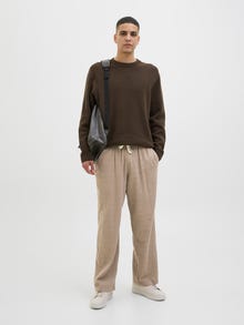 Jack & Jones Wide Leg Fit Housut -Desert Taupe - 12285563