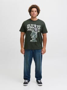Jack & Jones Plus Size Printed T-shirt -Duffel Bag - 12285597