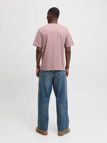 Jack & Jones μπλουζάκι -Twilight Mauve - 12285611