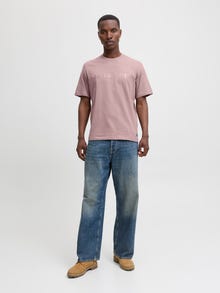 Jack & Jones μπλουζάκι -Twilight Mauve - 12285611