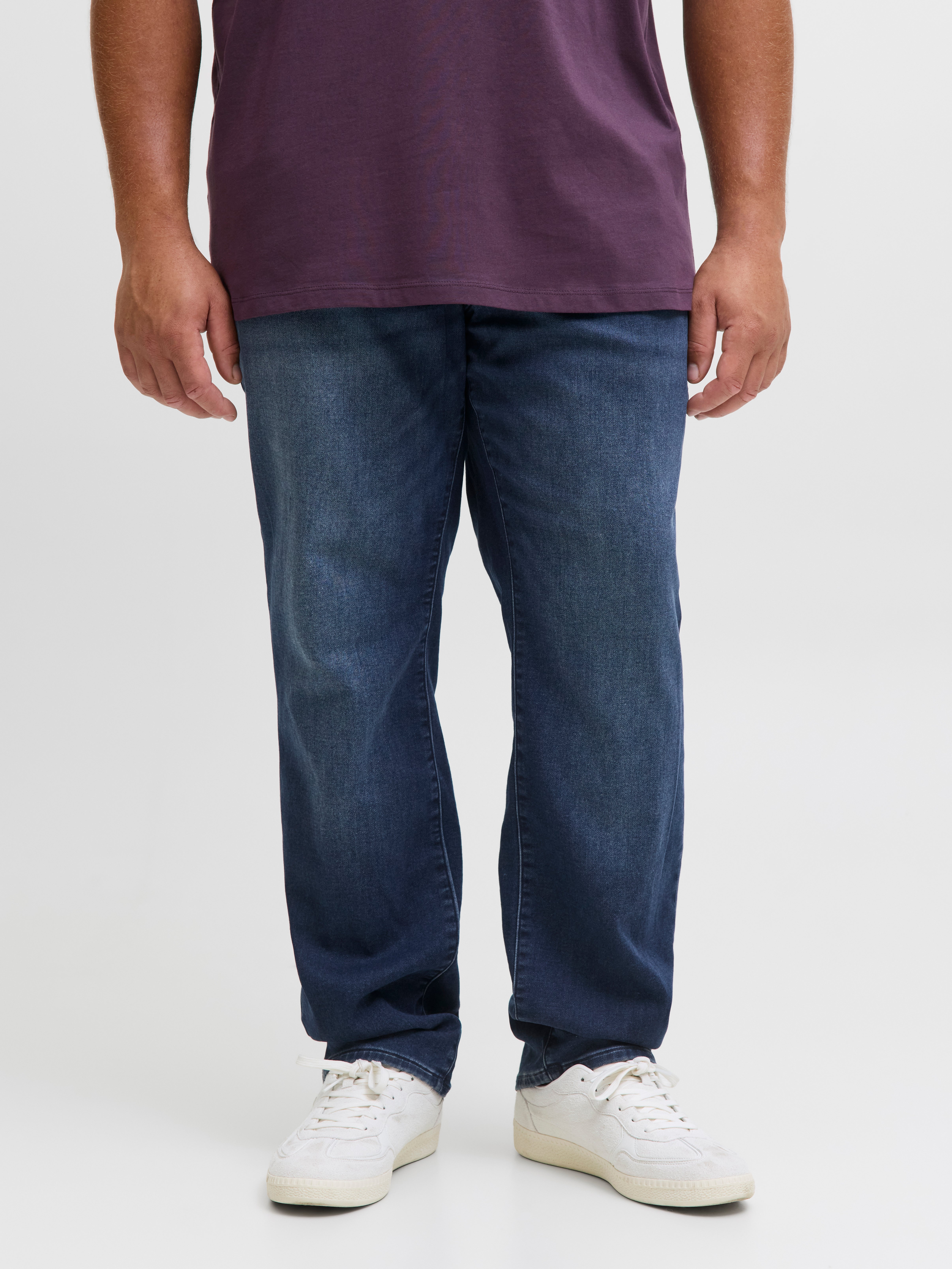 Plus Size Jjiglenn Jjicon I.k Sq 422 Pls Slim Fit Jeans