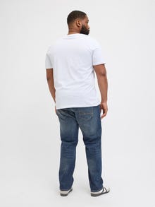 Jack & Jones Plus Size JJIMIKE JJFOX CB 082 PLS Tapered Fit Jeans -Blue Denim - 12285634