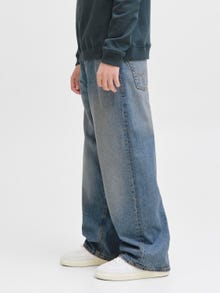 Jack & Jones JJIDAVE JJORIGINAL SQ 081 LN JNR Džínsy širokého strihu Junior -Blue Denim - 12285681