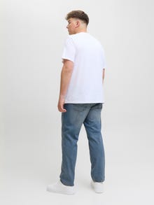 Jack & Jones Plus Size JJIMIKE JJORIGINAL SQ 081 LN PLS Sužene traperice -Blue Denim - 12285682