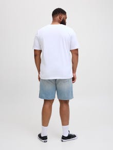 Jack & Jones Plus Size Loose Fit Kavbojke kratke hlače -Blue Denim - 12285692