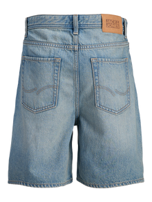 Jack & Jones Përshtatja e lirshme JUNIOR Pantallona të shkurta me 5 xhepa -Blue Denim - 12285698