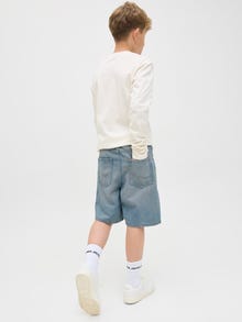 Jack & Jones Loose Fit Kavbojke kratke hlače Mladinci -Blue Denim - 12285698