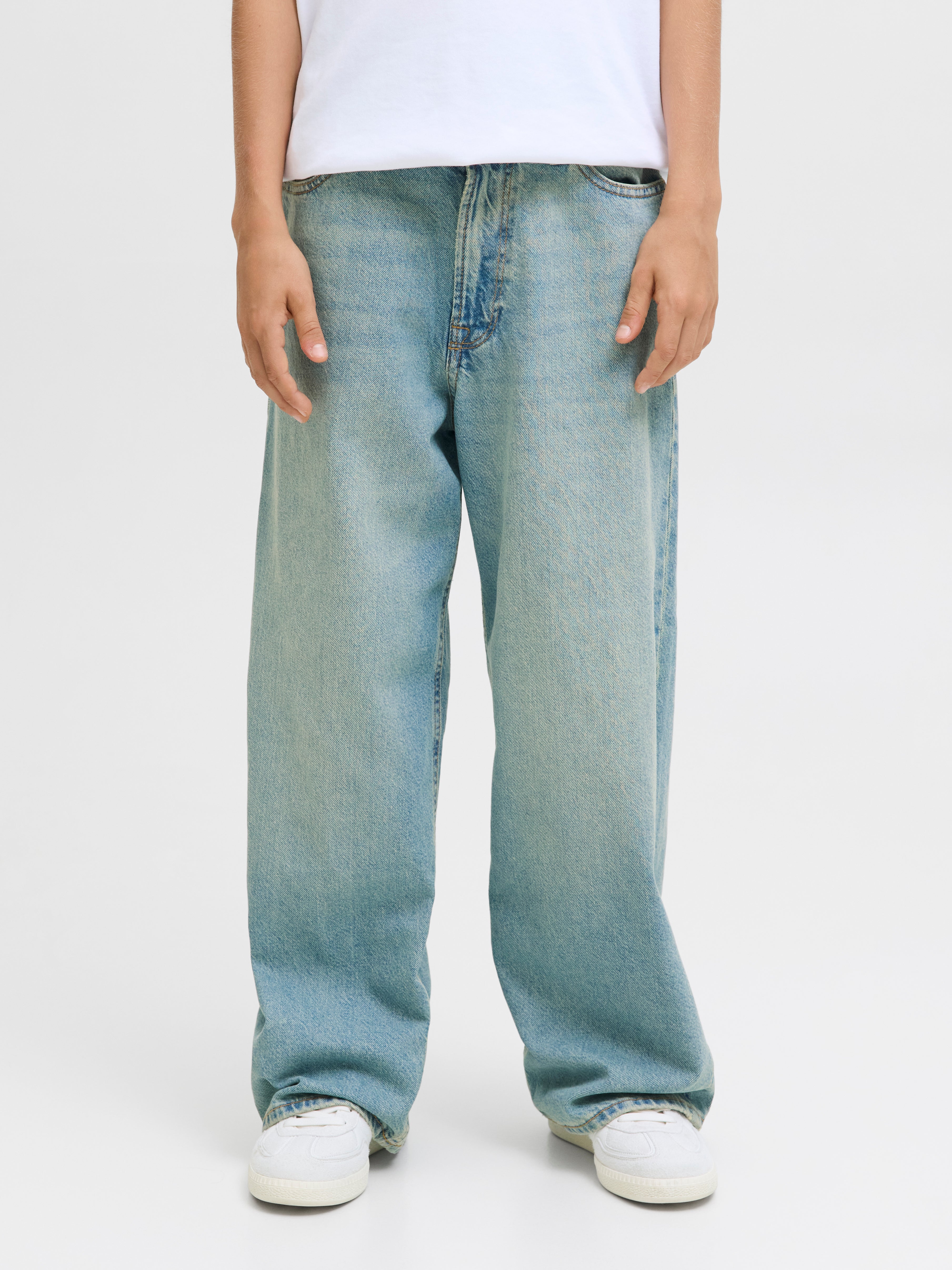 Jjidave Jjoriginal Sq 082 Ln Jnr Wide Fit Jeans Junior