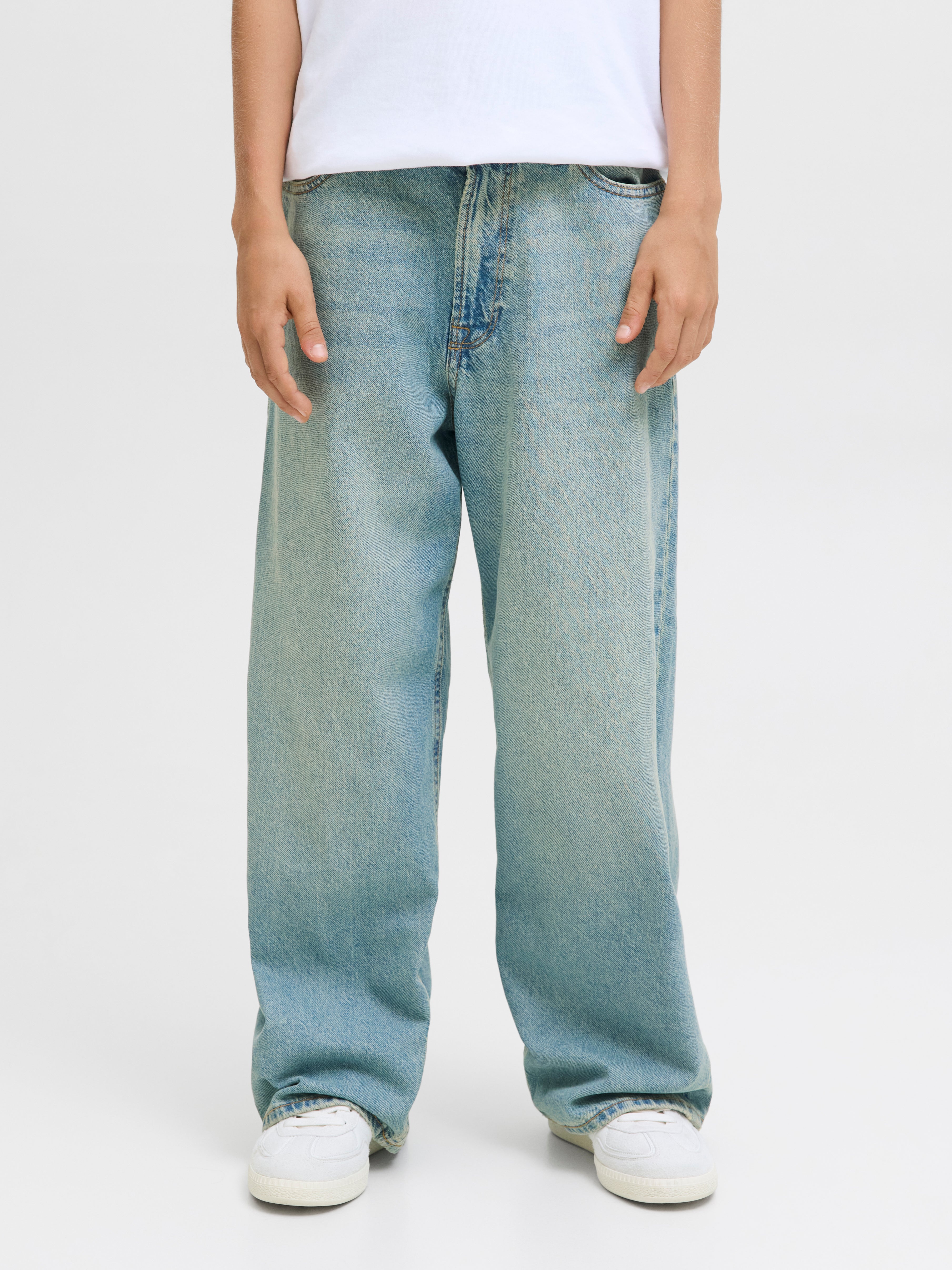 Jjidave Jjoriginal Sq 082 Ln Jnr Wide Fit Jeans Junior