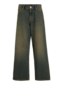 Jack & Jones JJIDAVE JJORIGINAL SQ 083 LN JNR Jean à coupe wide Junior -Blue Denim - 12285734
