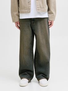 Jack & Jones JJIDAVE JJORIGINAL SQ 083 LN JNR Jean à coupe wide Junior -Blue Denim - 12285734