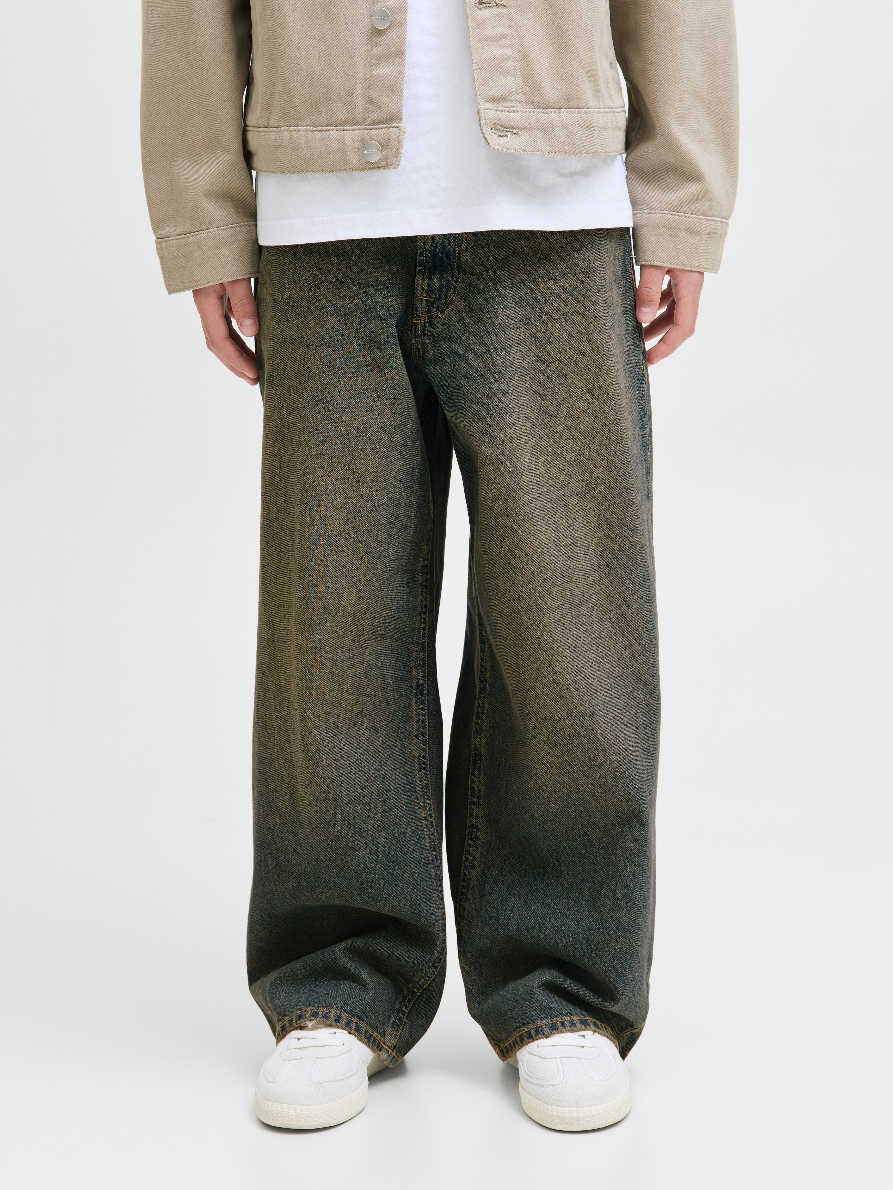 Jjidave Jjoriginal Sq 083 Ln Jnr Wide Fit Jeans Junior