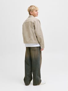 Jack & Jones JJIDAVE JJORIGINAL SQ 083 LN JNR Wide fit Džíny Juniorské -Blue Denim - 12285734