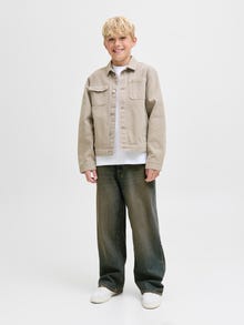 Jack & Jones JJIDAVE JJORIGINAL SQ 083 LN JNR Jean à coupe wide Junior -Blue Denim - 12285734