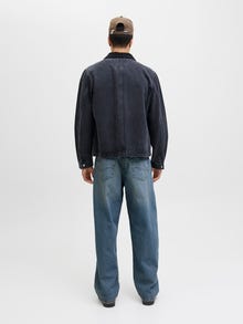 Jack & Jones JJIDAVE JJORIGINAL SQ 081 SN Wide fit jeans -Blue Denim - 12285739