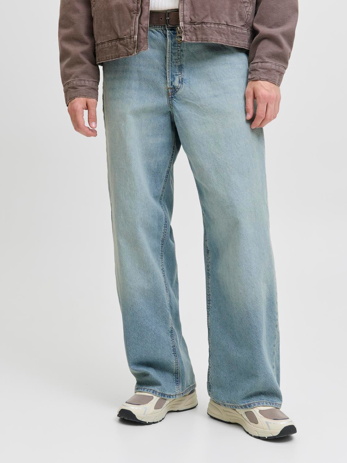 Thumbnail - Jjidave Jjoriginal Sq 082 Wide Fit Jeans