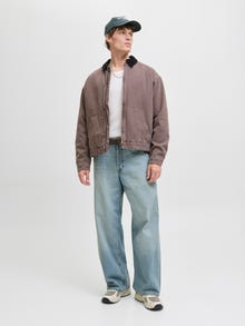 Jack & Jones JJIDAVE JJORIGINAL SQ 082 Wide fit jeans -Blue Denim - 12285741