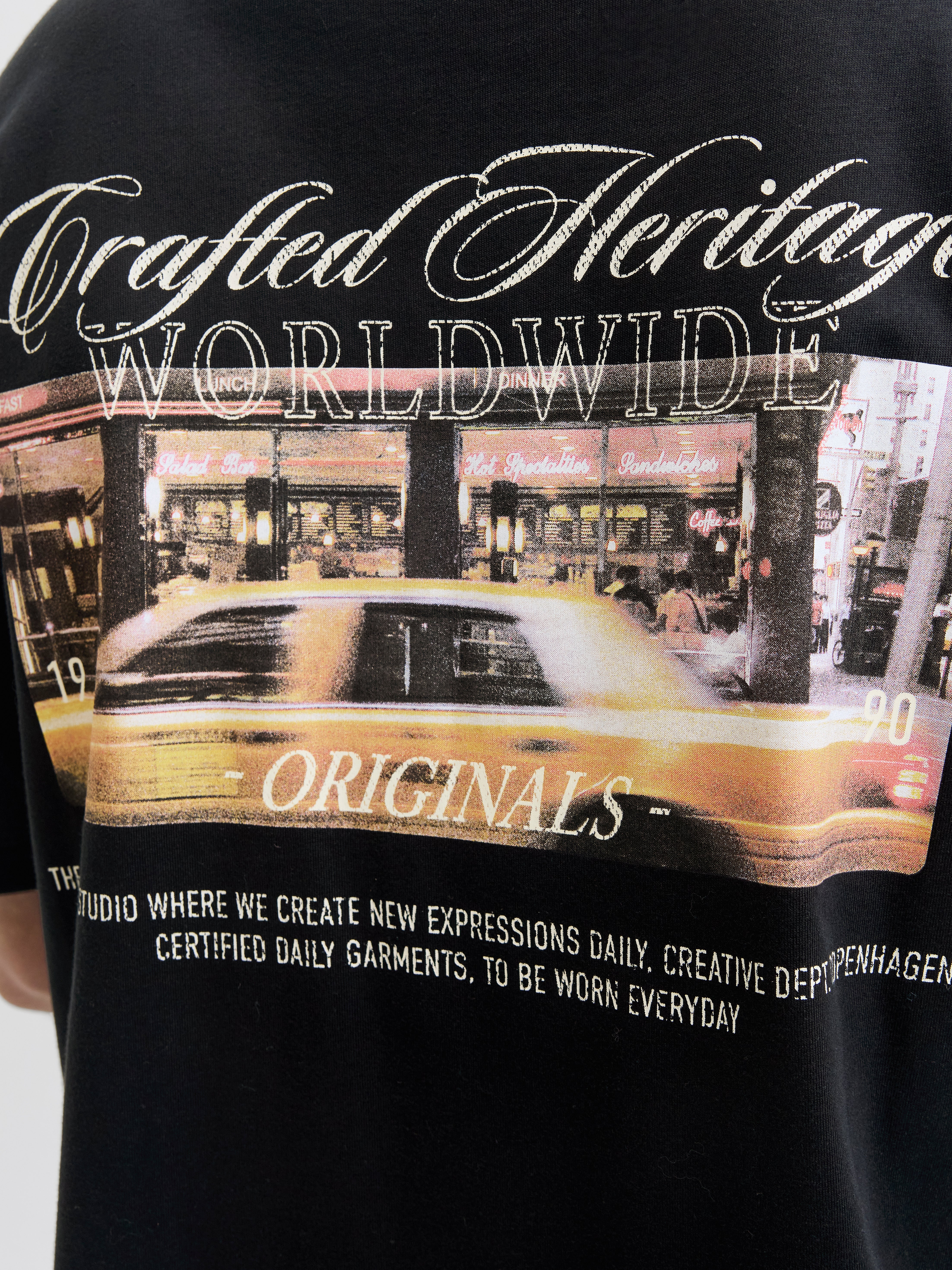 T-shirt | Black | Jack & Jones®