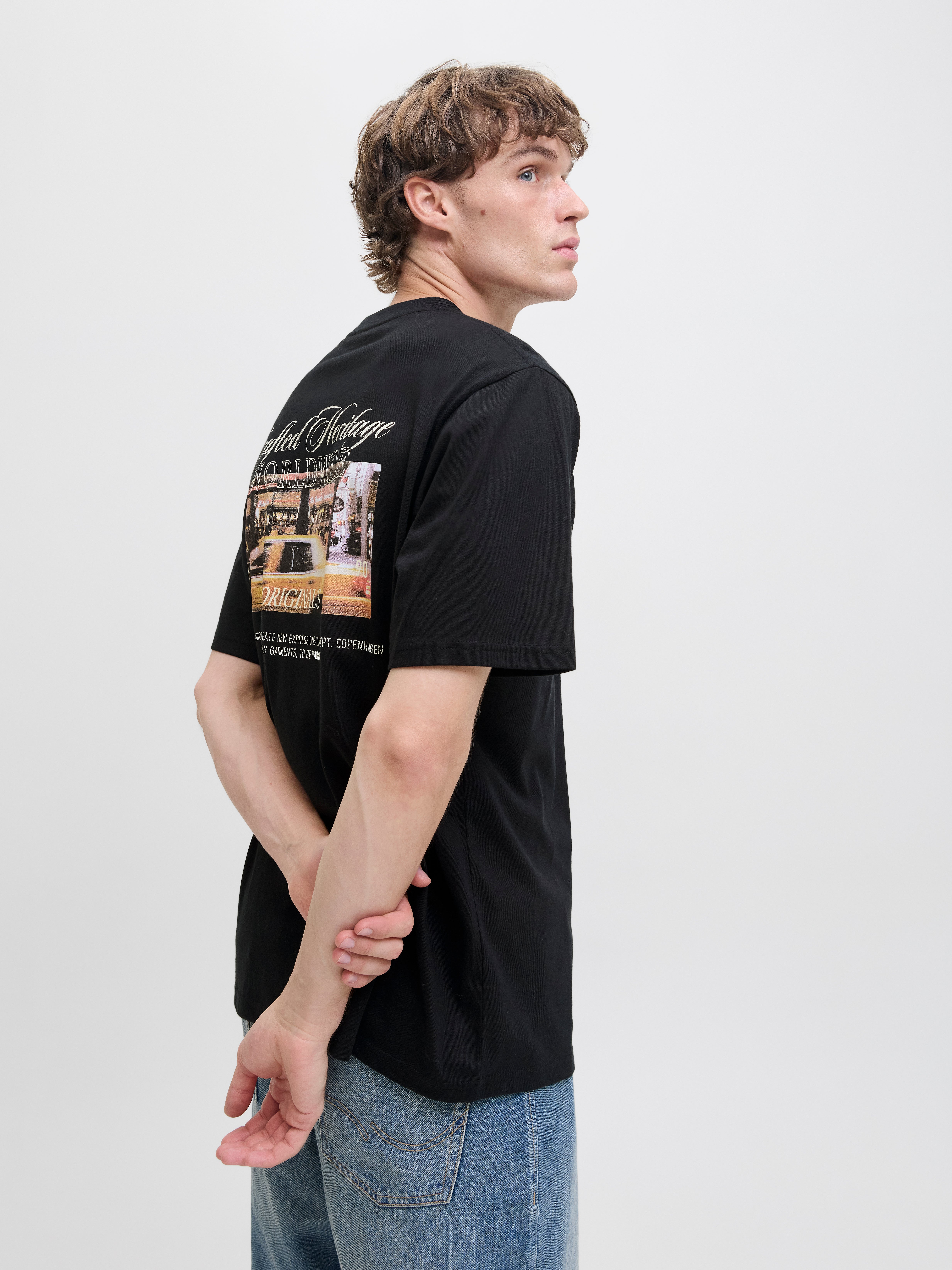 T-shirt | Black | Jack & Jones®