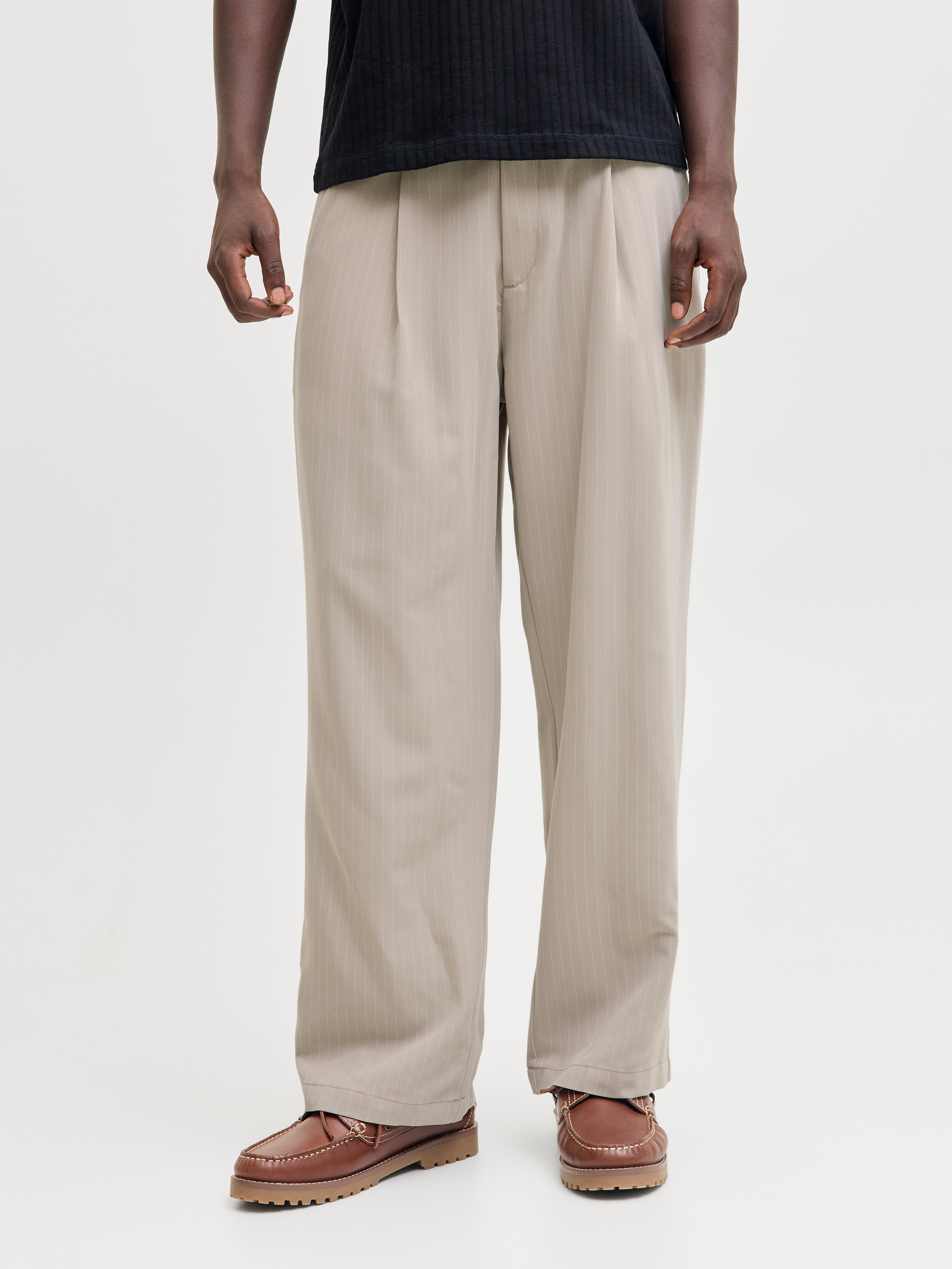 Wide Leg Fit Klassische Hosen