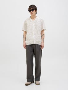 Jack & Jones Relaxed Fit Shirt -Cloud Dancer - 12286177