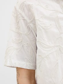 Jack & Jones Avslappnad Skjorta -Cloud Dancer - 12286177