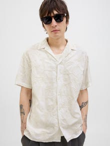 Jack & Jones Relaxed Fit Shirt -Cloud Dancer - 12286177