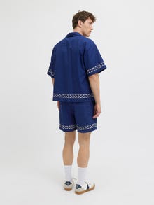 Jack & Jones Loose Fit Shirt -Ocean Cavern - 12286190
