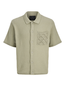 Jack & Jones Polo de punto -Dried sage/Green - 12286192