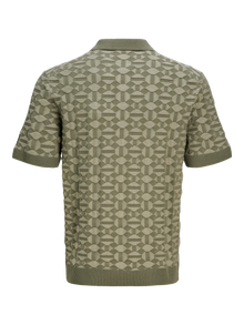 Jack & Jones Koszula polo -Tea leef/Green - 12286269