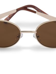 Jack & Jones Suorakaiteen muotoiset aurinkolasit -Gold Colour - 12286271