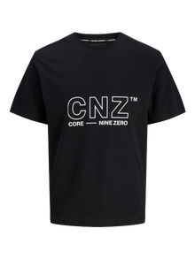 Jack & Jones Round Neck -Black - 12286300