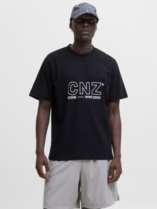 Jack & Jones Round Neck -Black - 12286300
