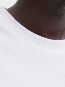 Jack & Jones Col rond -Bright White - 12286300
