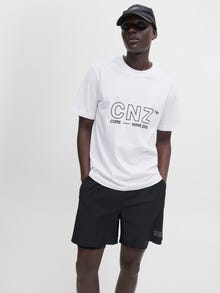 Jack & Jones Rundhals -Bright White - 12286300