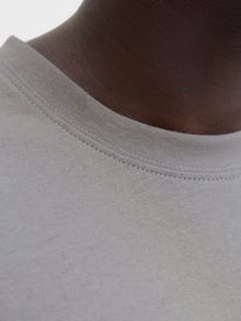 Jack & Jones Cuello redondo -Gray Flannel - 12286300