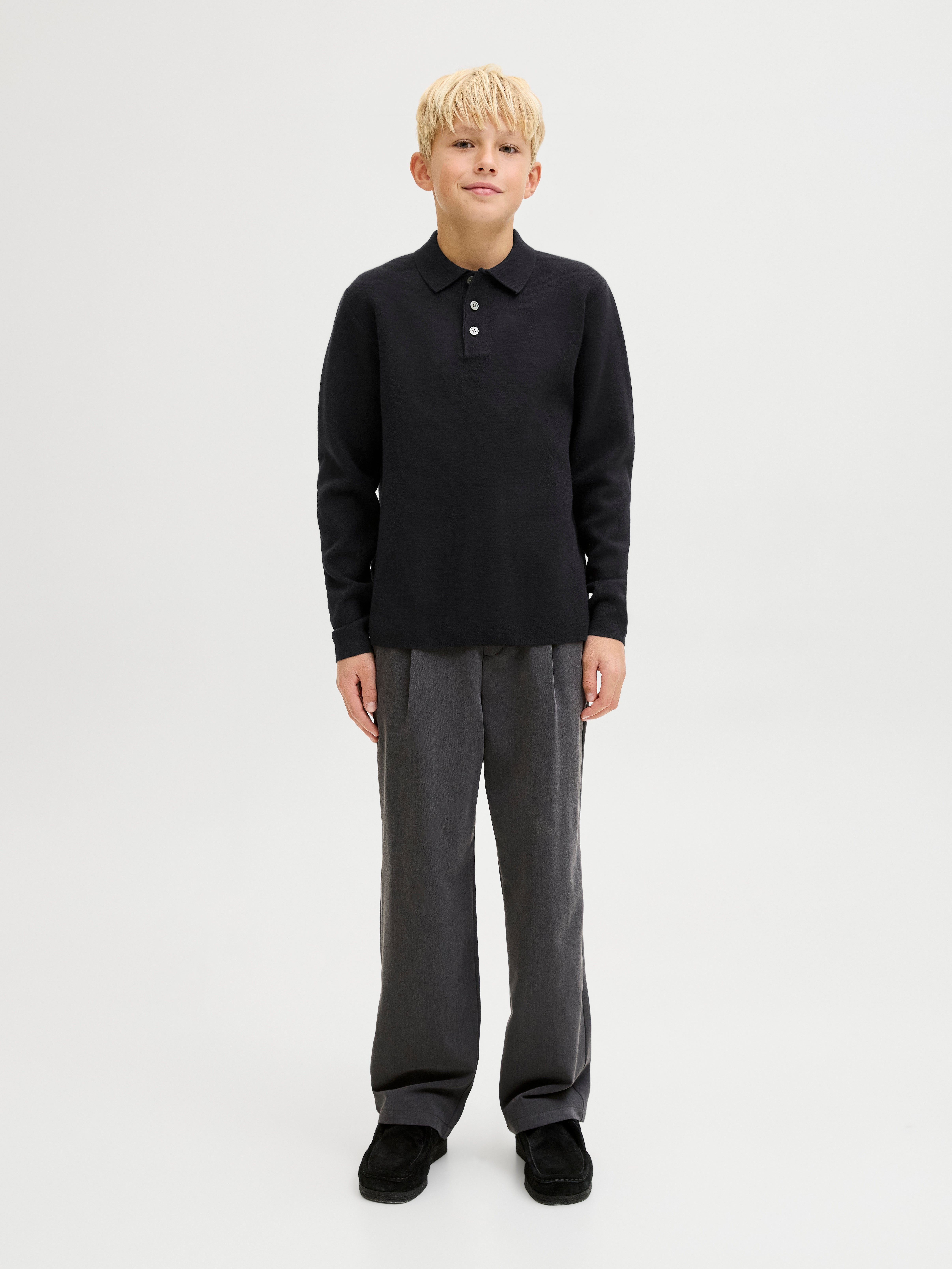 Thumbnail - Gestricktes Polo Junior