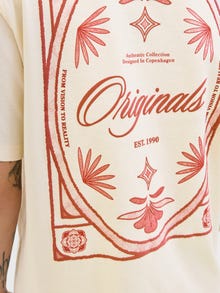 Jack & Jones T-shirt -Antique White - 12286607