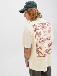 Jack & Jones T-shirt -Antique White - 12286607