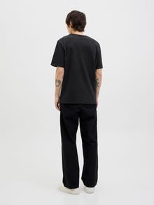 Jack & Jones Rundhalsausschnitt T-shirt -Black - 12286609