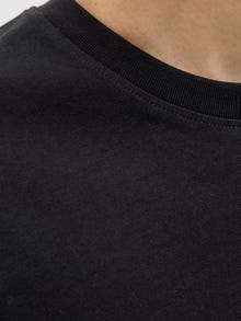 Jack & Jones Rundhalsausschnitt T-shirt -Black - 12286609