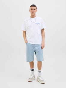 Jack & Jones Round Neck T-shirt -Bright White - 12286624