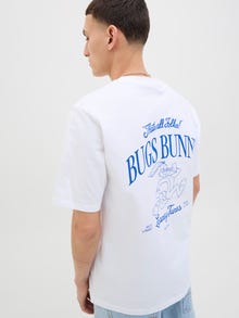 Jack & Jones Round Neck T-shirt -Bright White - 12286624