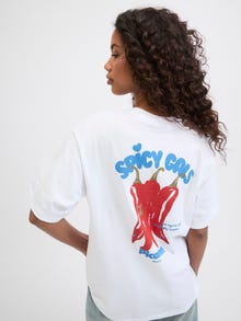 JJXX JXMILLOW T-shirt -Bright White - 12286638