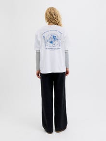 JJXX JXMILLOW T-shirt -Bright White - 12286638